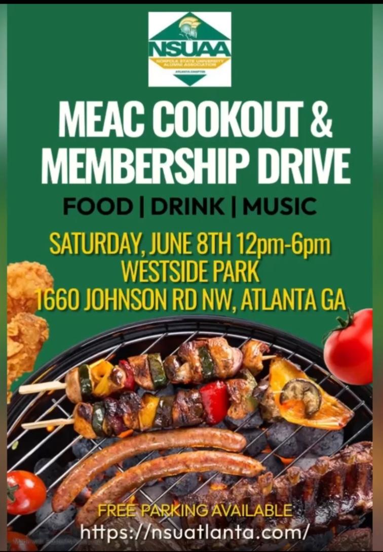 MEAC COOKOUT & ATLANTA METRO SPARTANS MEMBERSHIP DRIVE