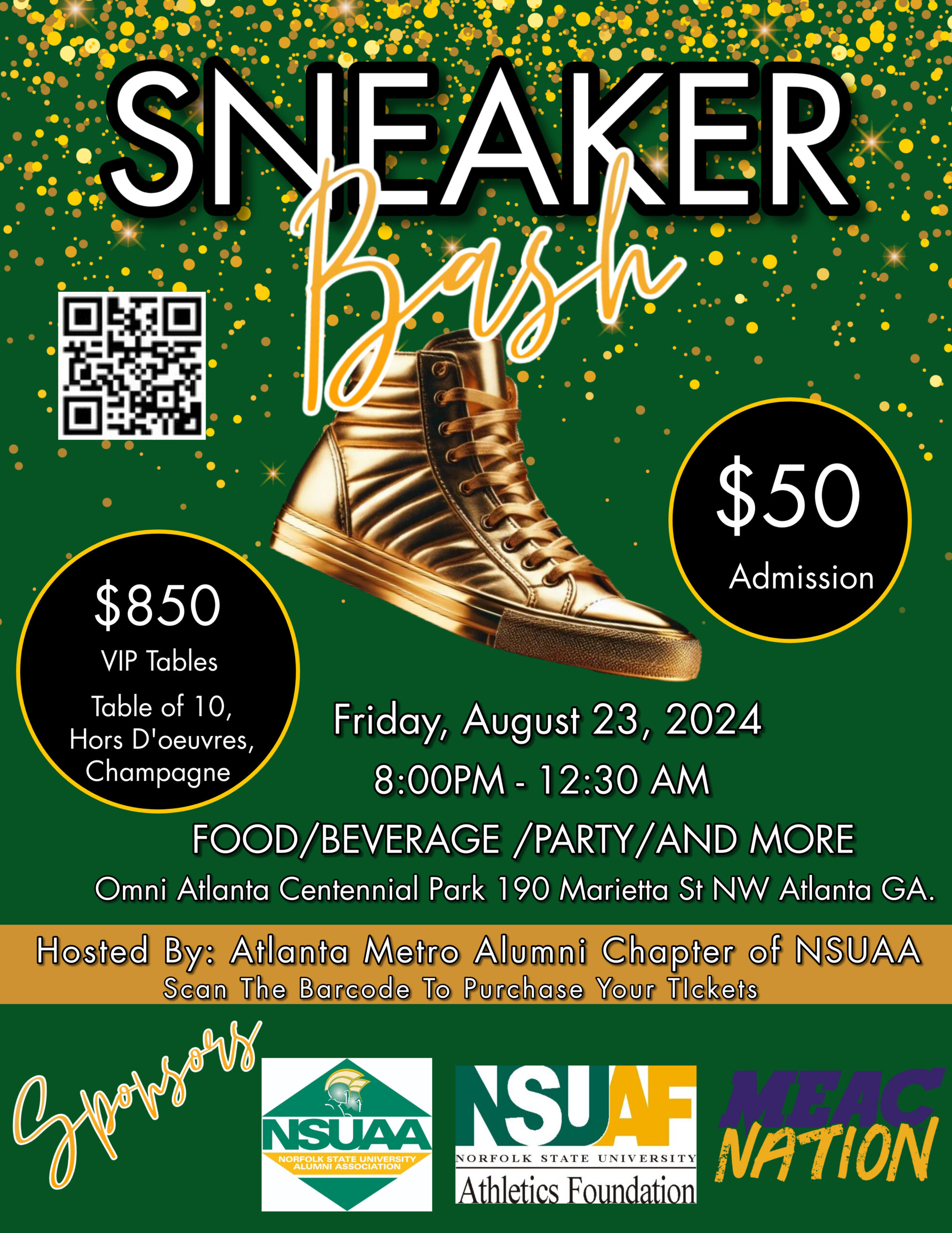 “Sneaker Bash ” – Atlanta Metro Alumni Chapter of NSUAA