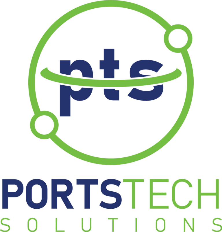 Ports Tech Solutions logo 2 Final Logo B